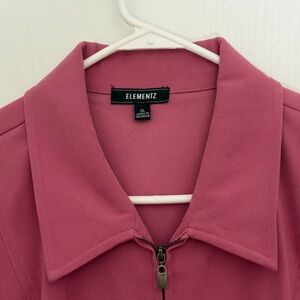 Women's Dusty Pink Blazer Jacket
